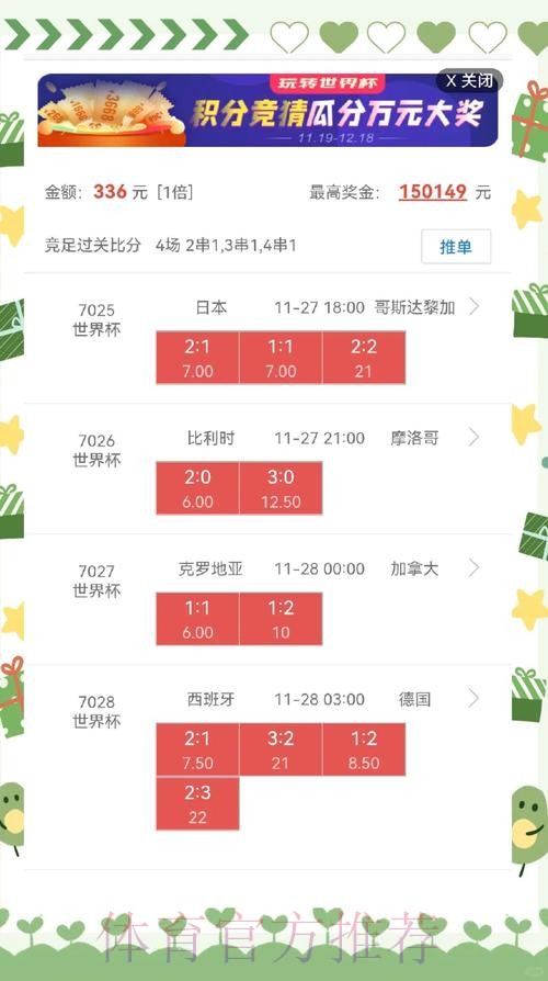 世界杯盘口最新地址热门